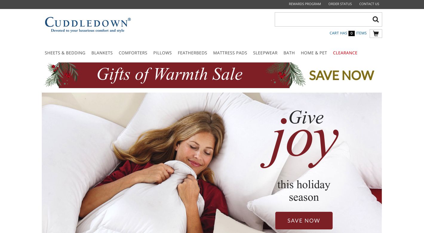 Cuddledown Website