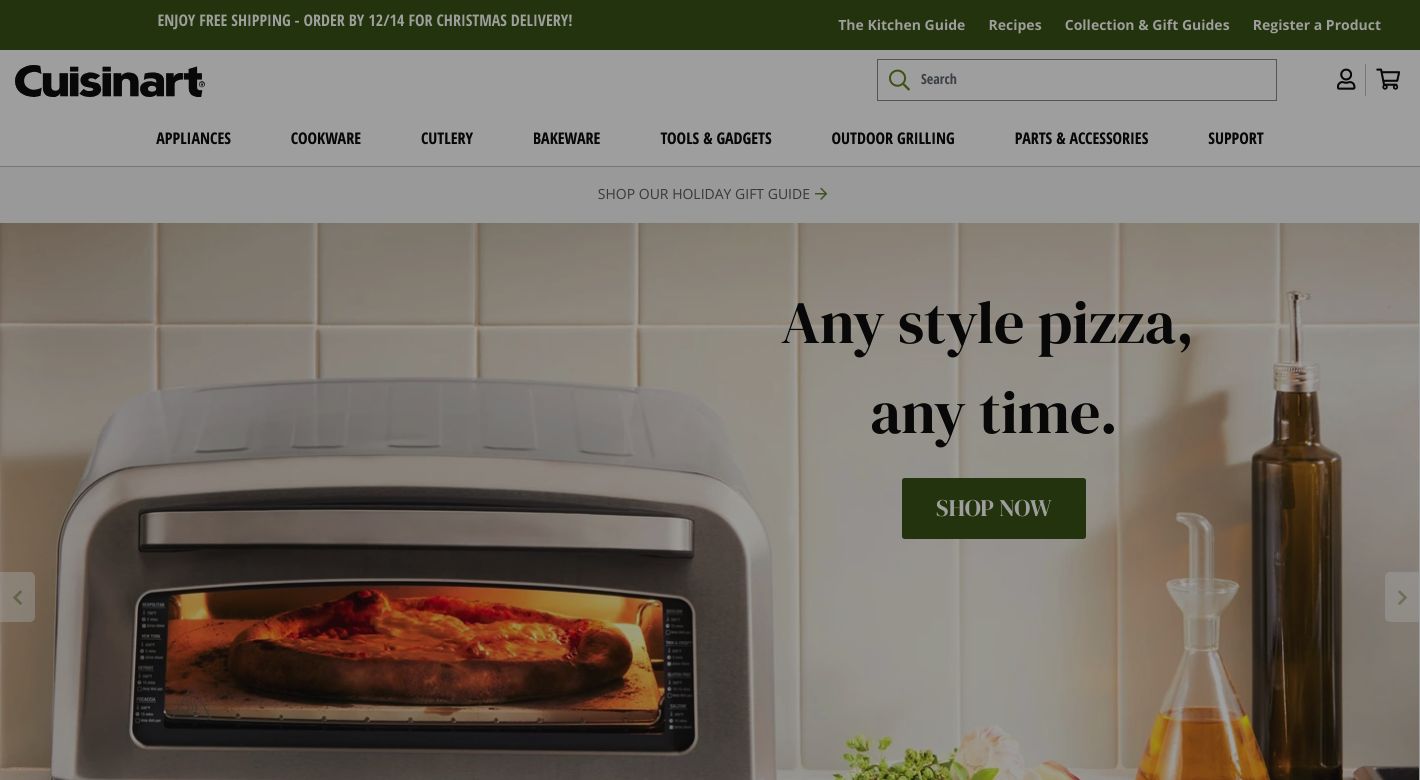 Cuisinart Website