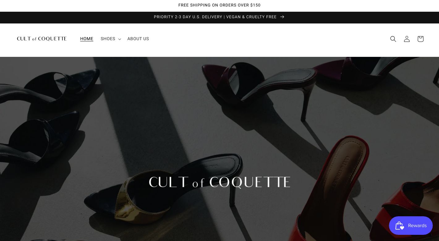 CULT OF COQUETTE Website