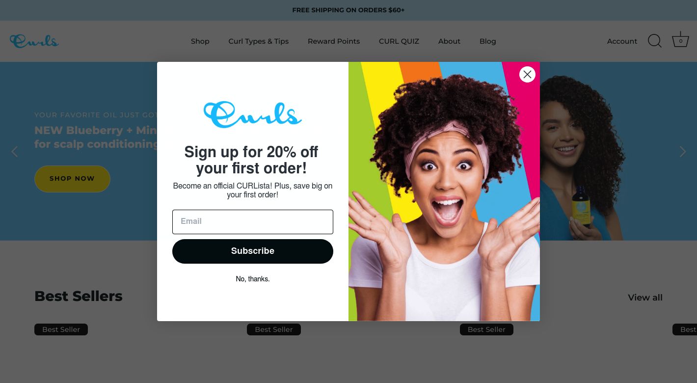 CURLS Website