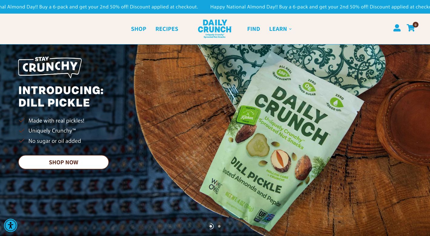 Daily Crunch Website