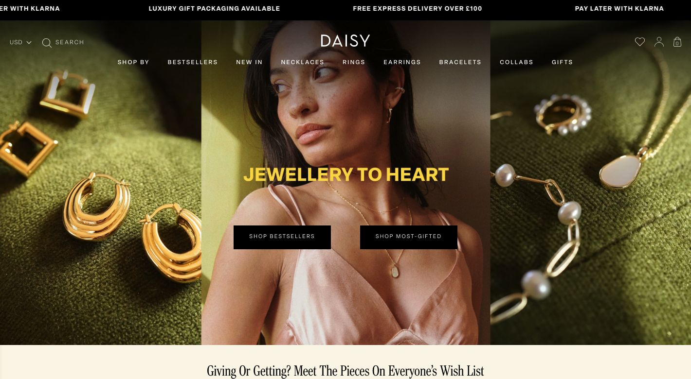 Daisy London Website