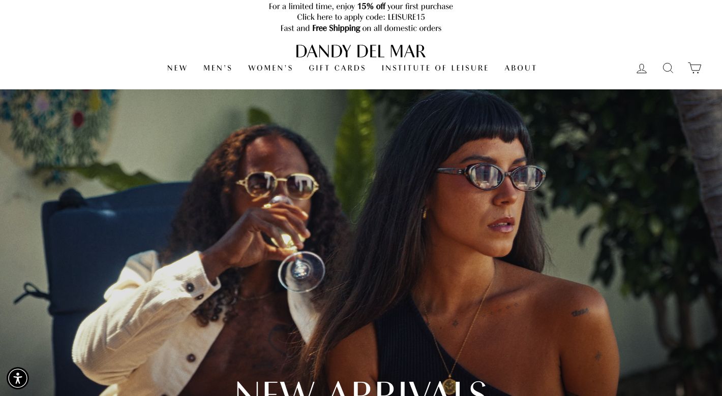 Dandy Del Mar Website