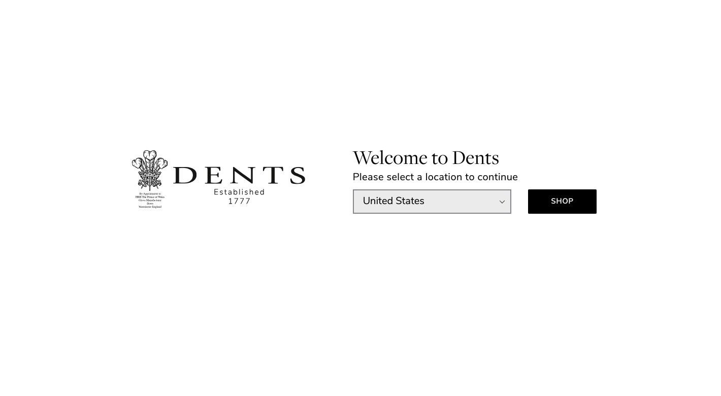 Dents Gloves Website