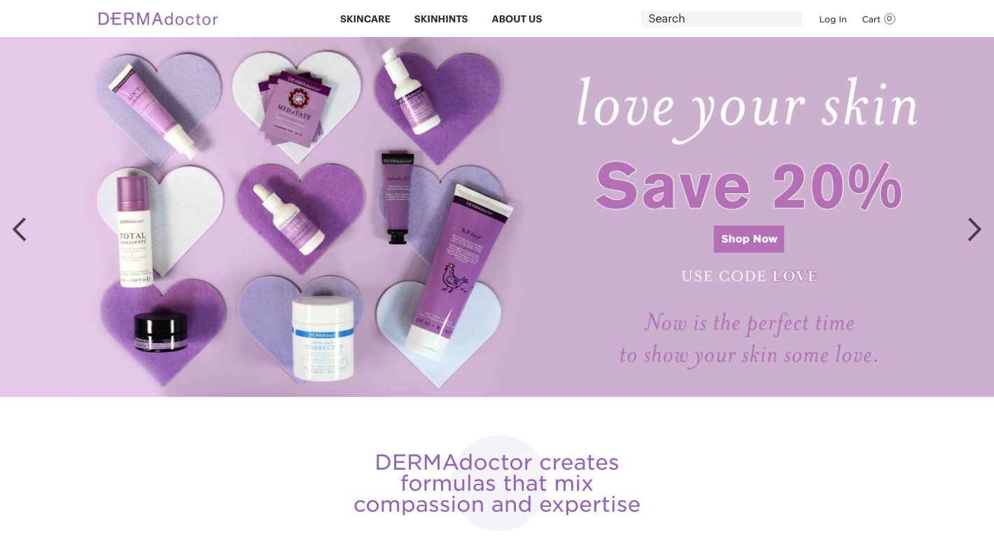 DERMAdoctor Website