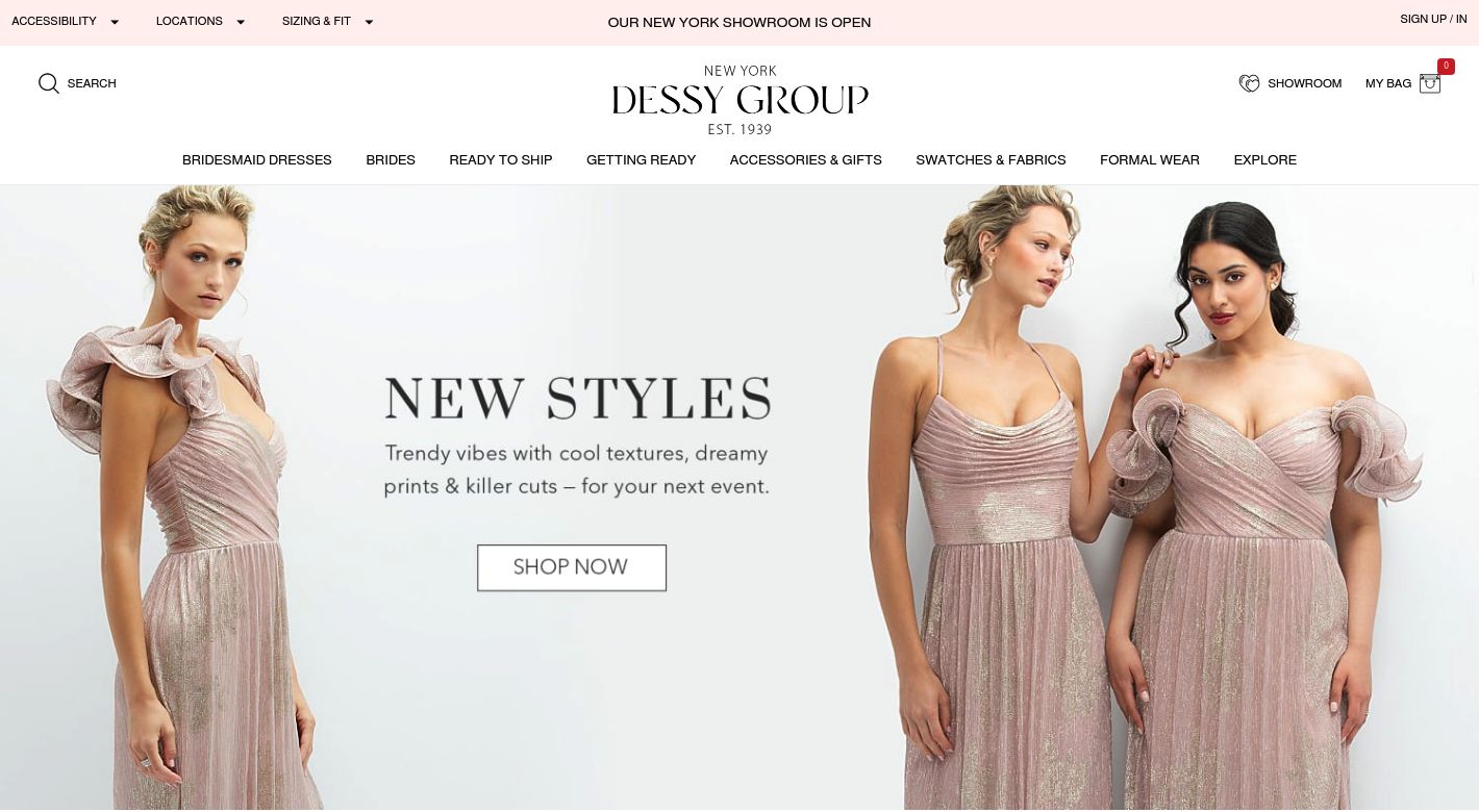 Dessy Group Website