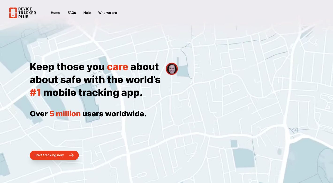 Device Tracker Plus Website