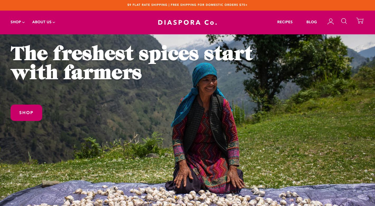 Diaspora Co. Website