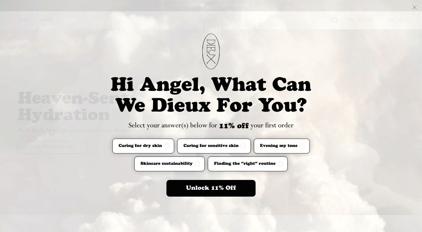 Dieux Website