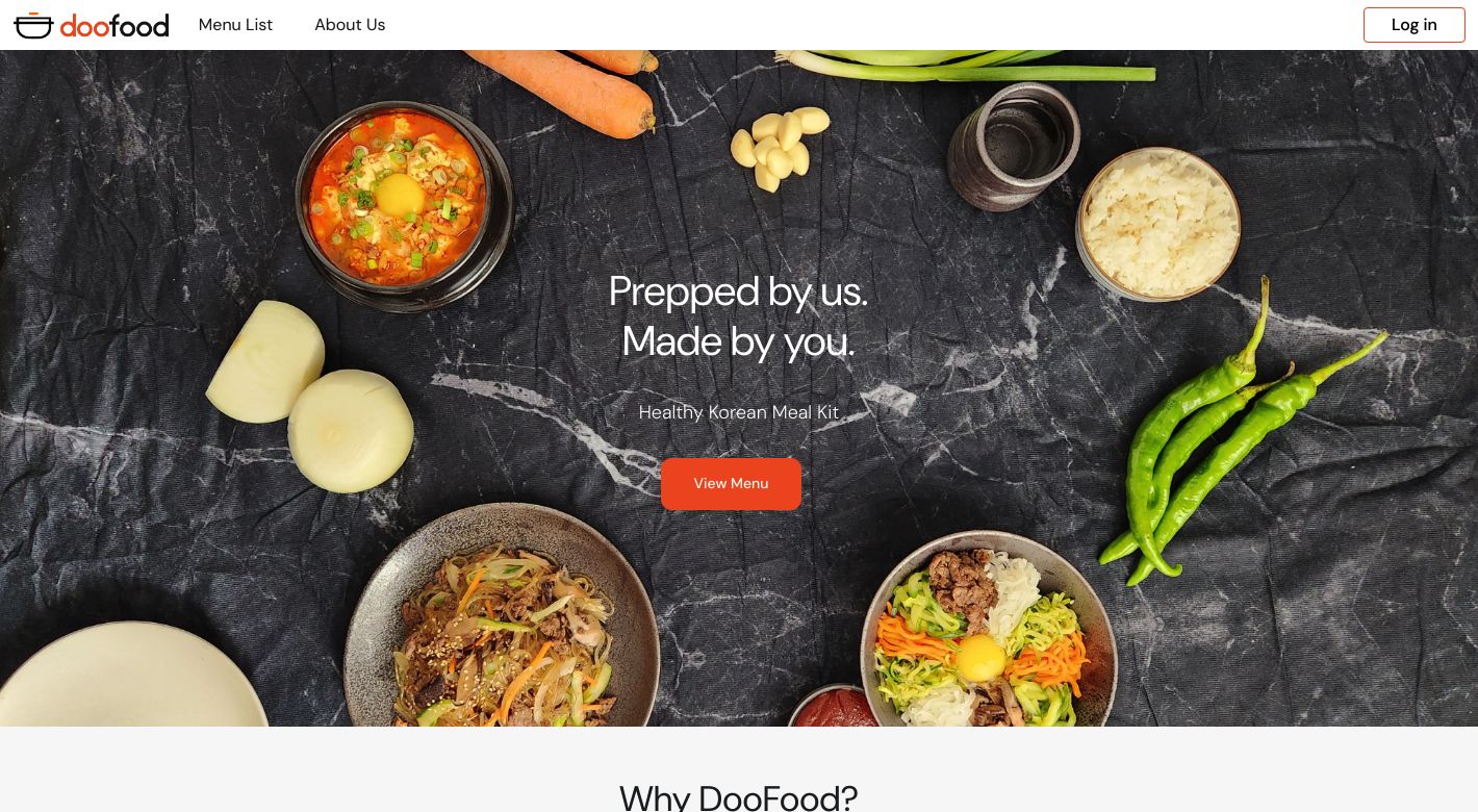 DooFood Website