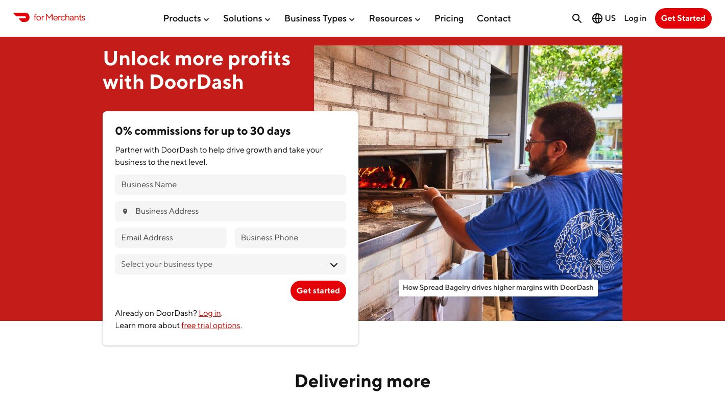 DoorDash Driver Website