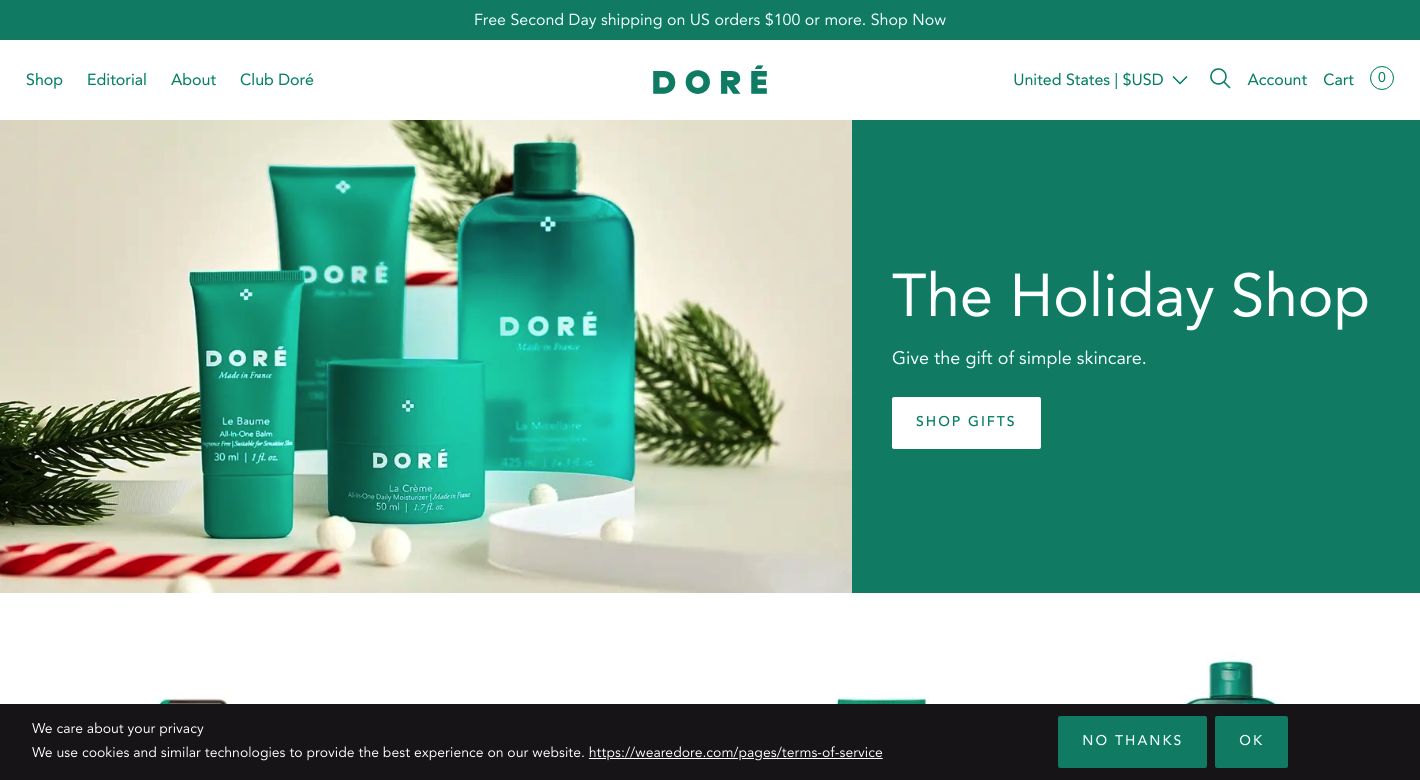 Doré Website
