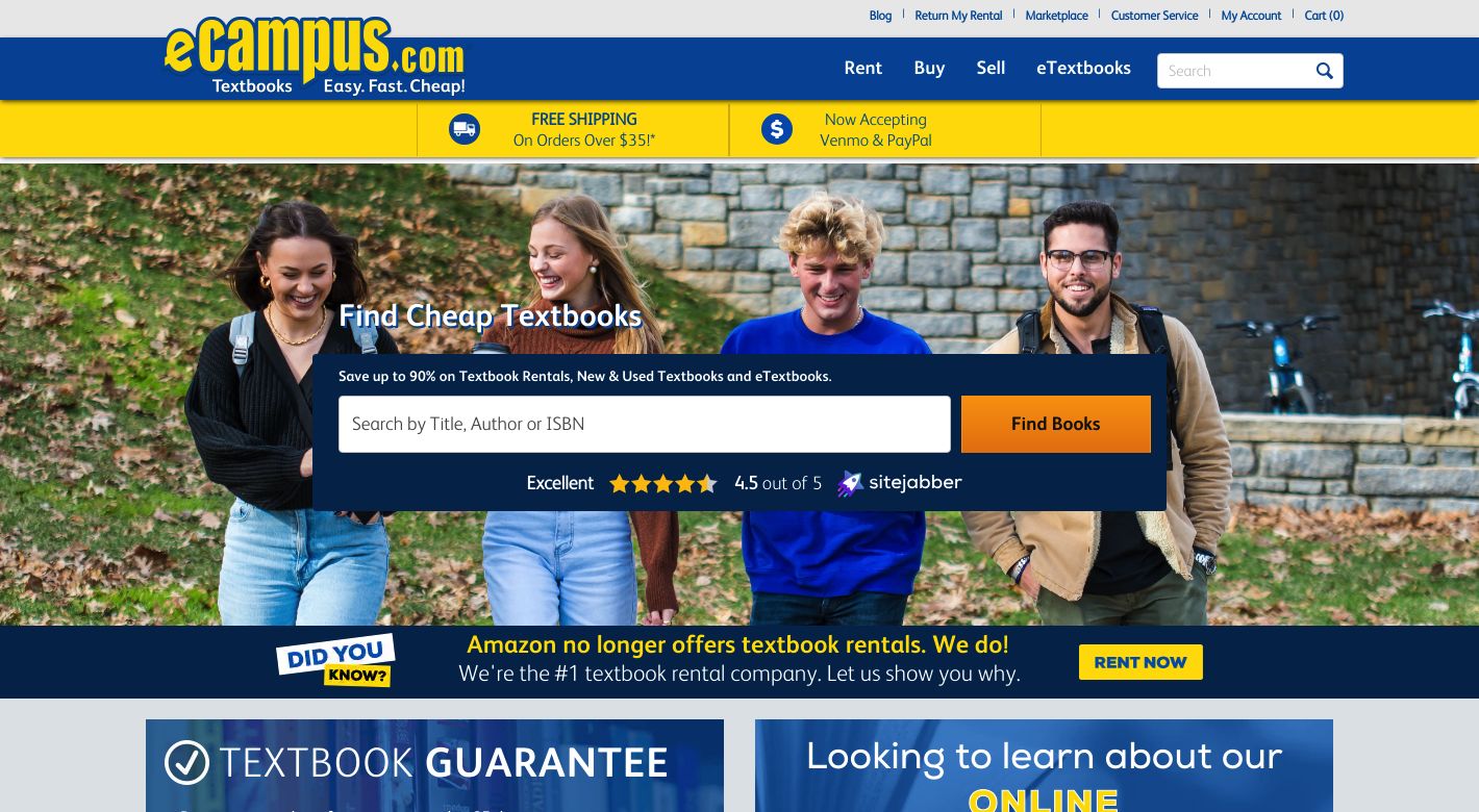 eCampus.com Website