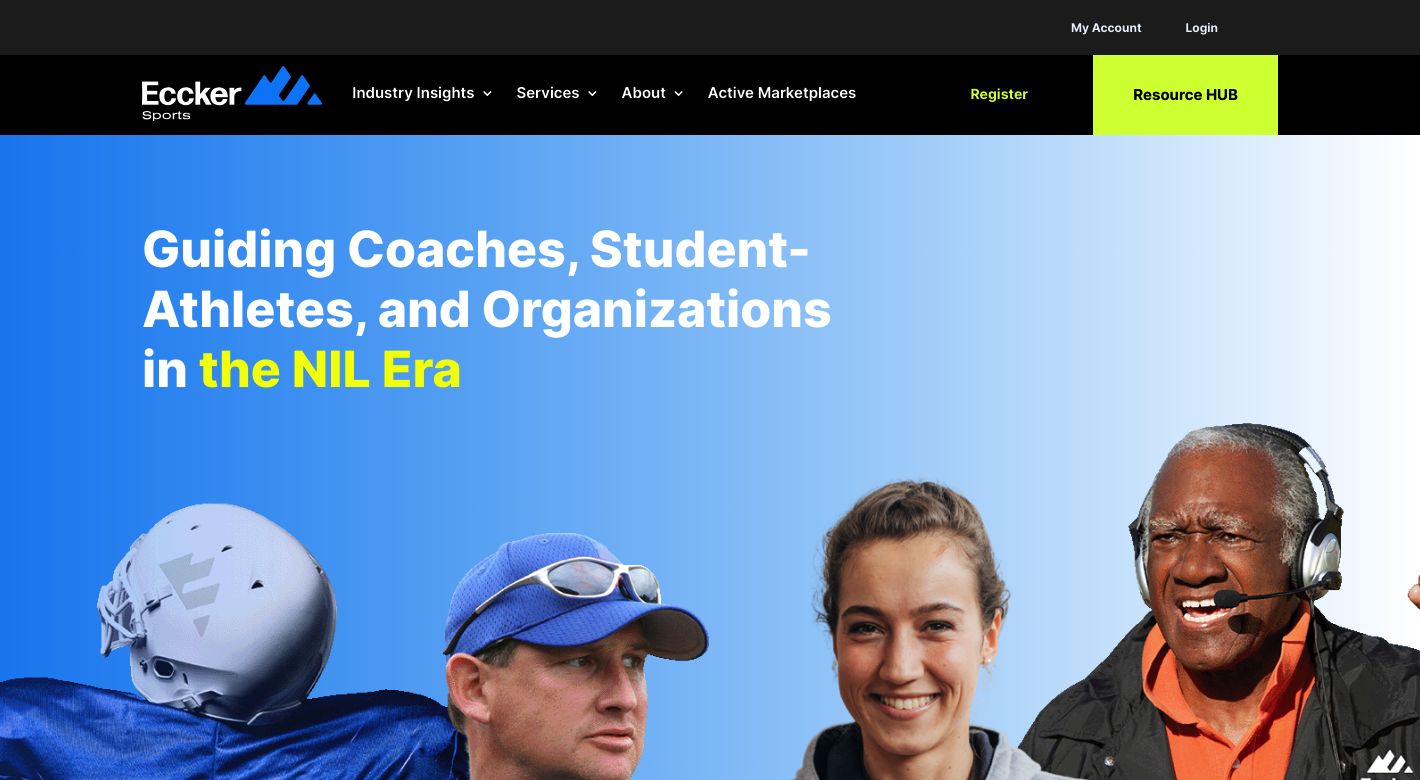 Eccker Sports Website