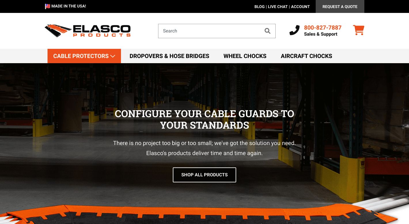 Elasco Products Website