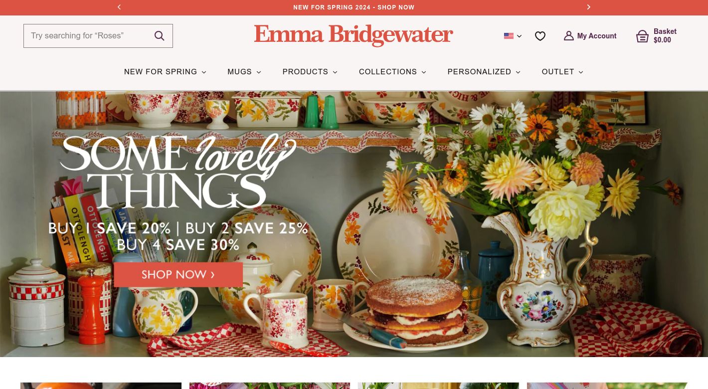 Emma Bridgewater Website