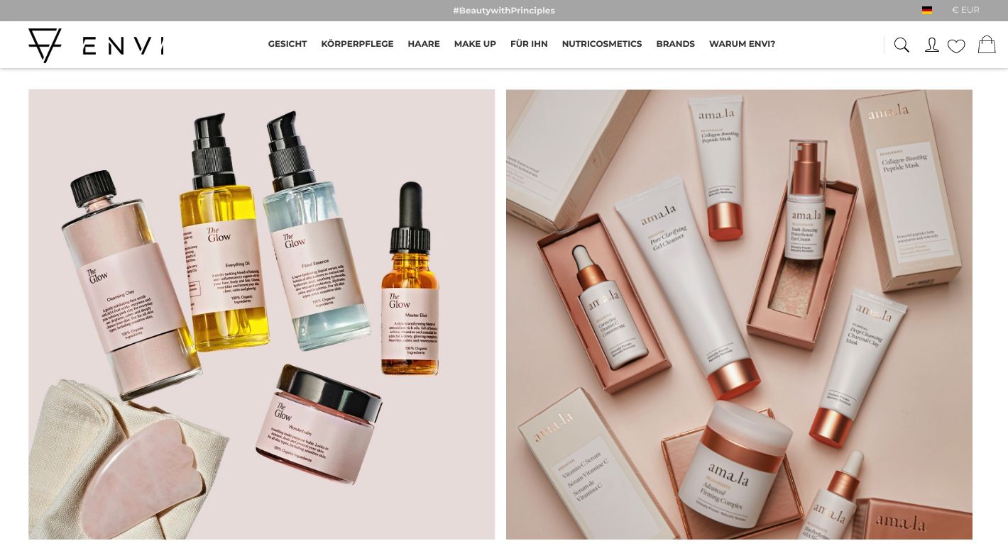 Envi Naturals Website