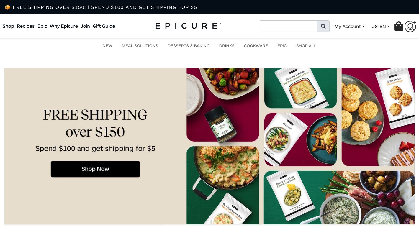 Epicure Website