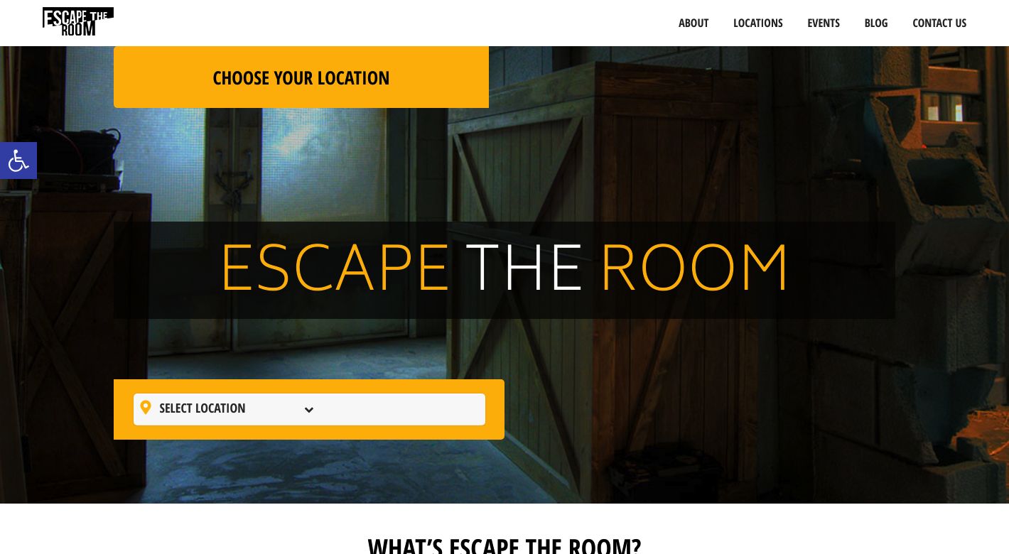 Escape the Room Website