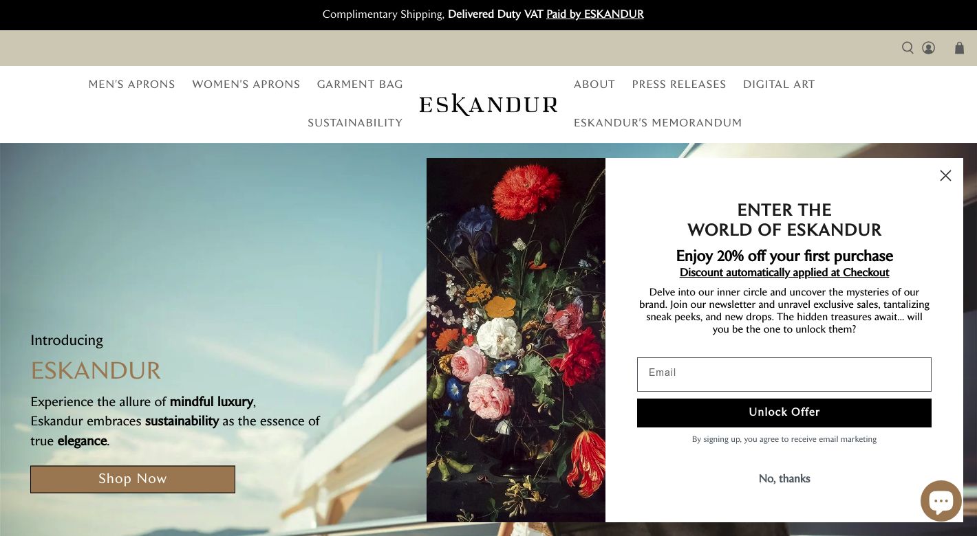 Eskandur Website