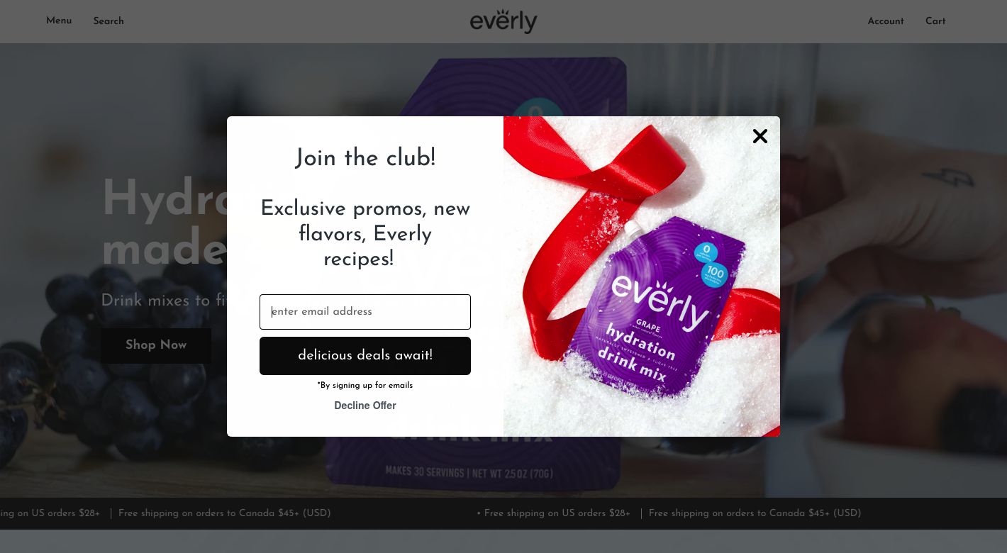 Everly Website