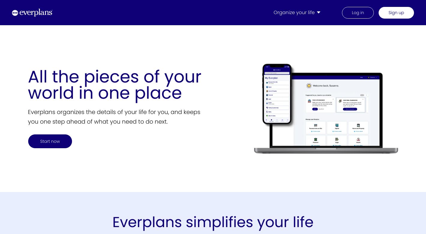 Everplans Website