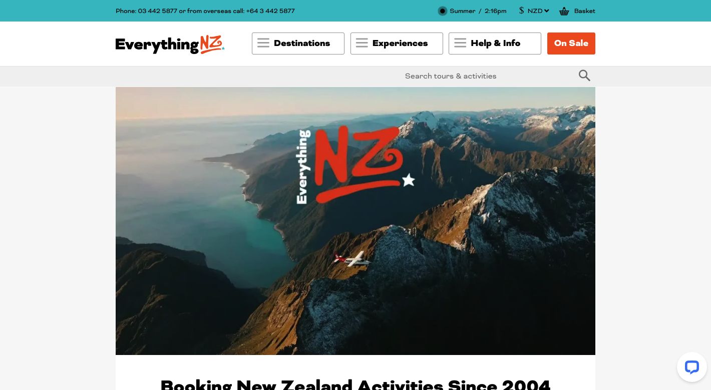 Everything NZ Website