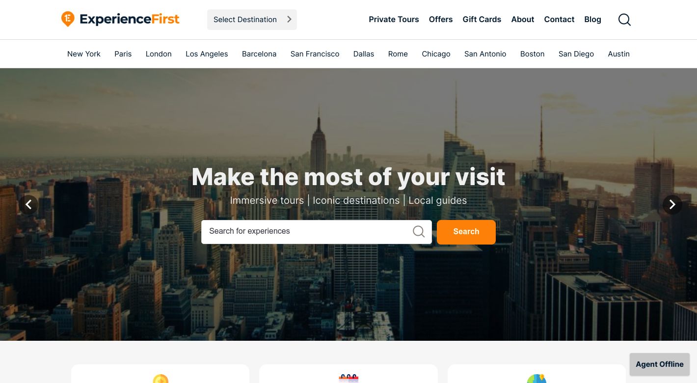 ExperienceFirst Website