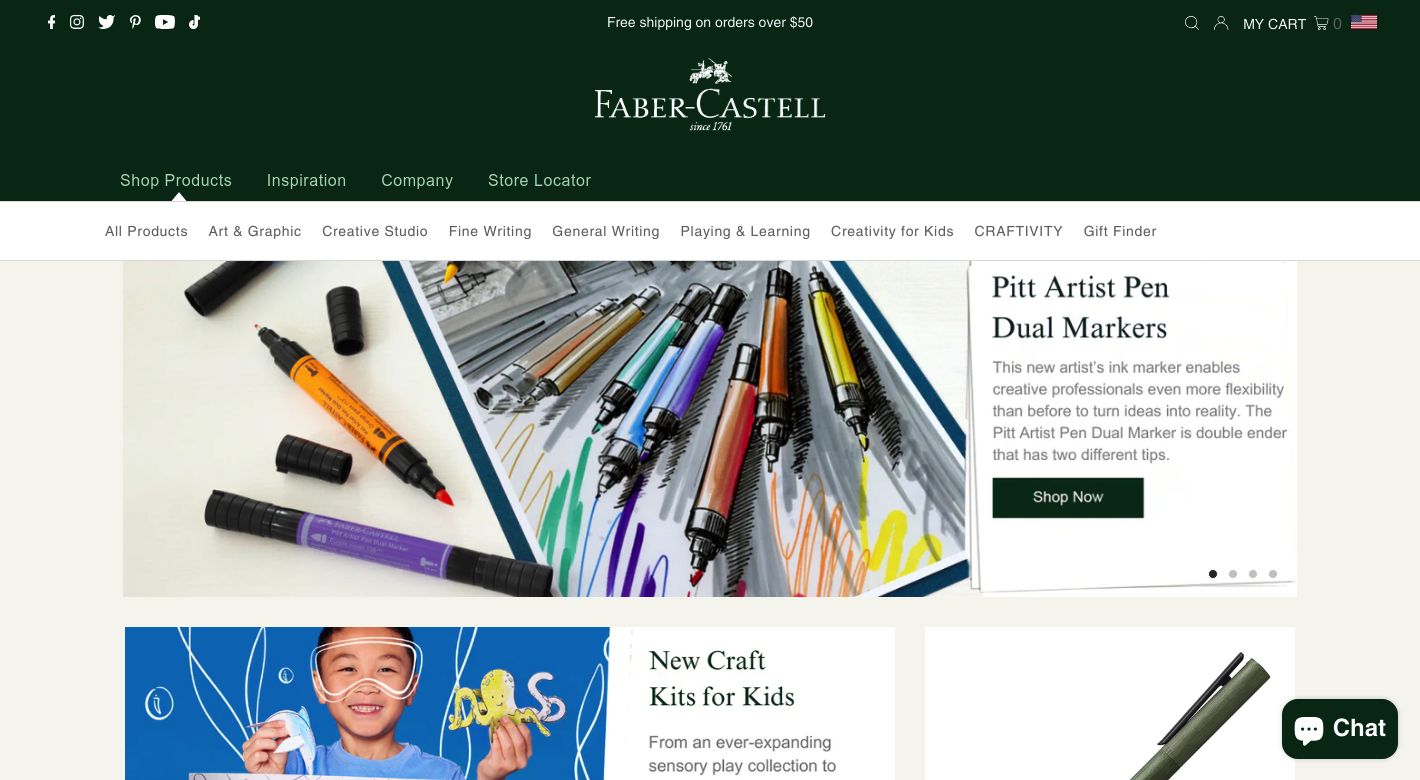 Faber-Castell Website