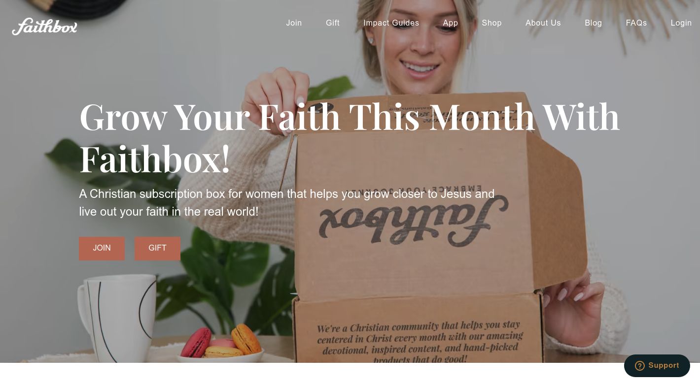 Faithbox Website