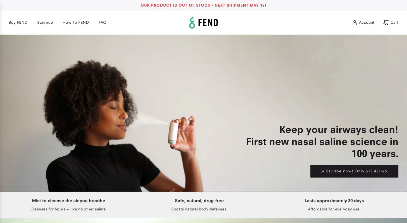 FEND Website