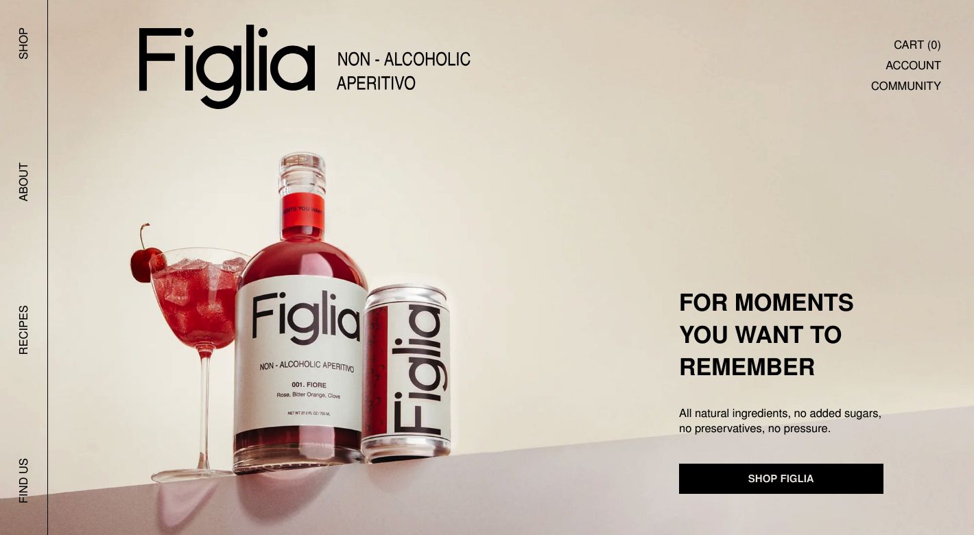 Figlia Website