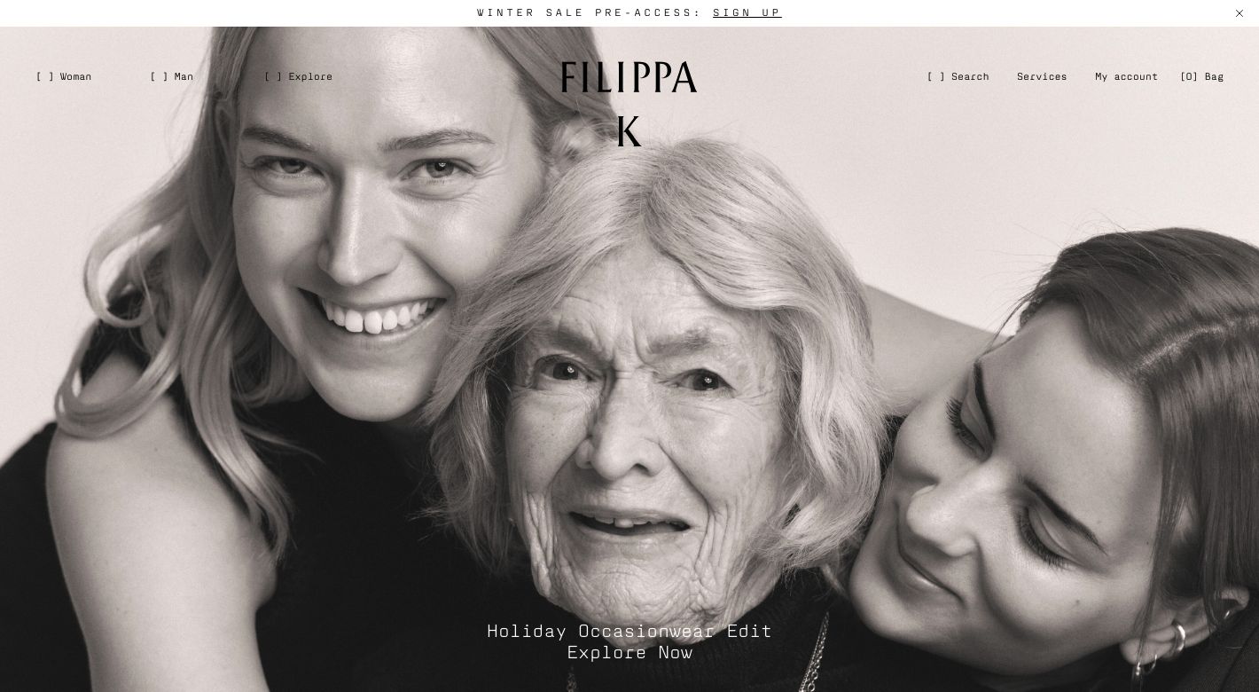 Filippa K Website