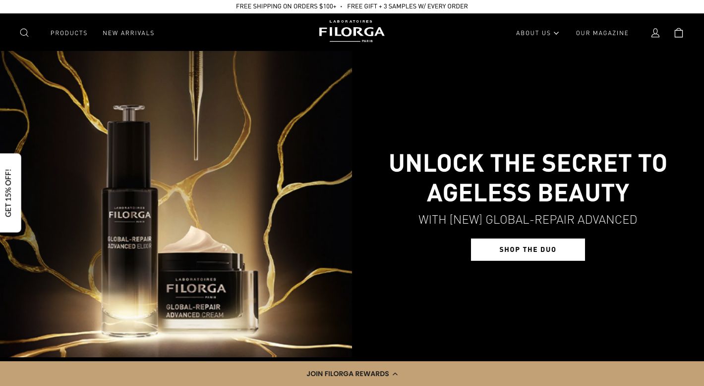 Filorga Website