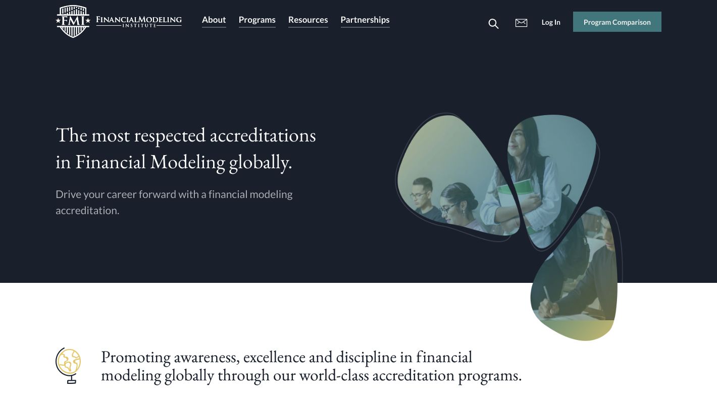 Financial Modeling Institute Website