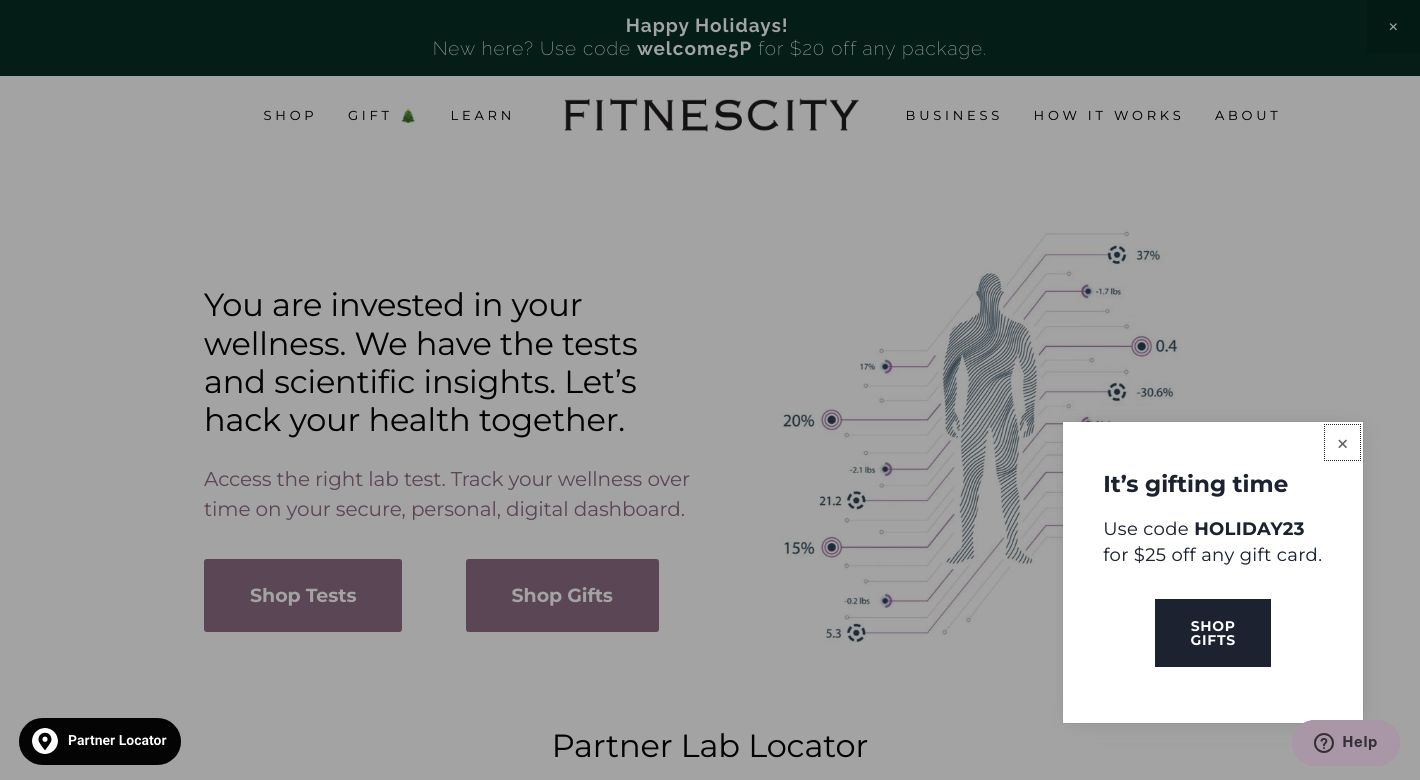 Fitnescity Website