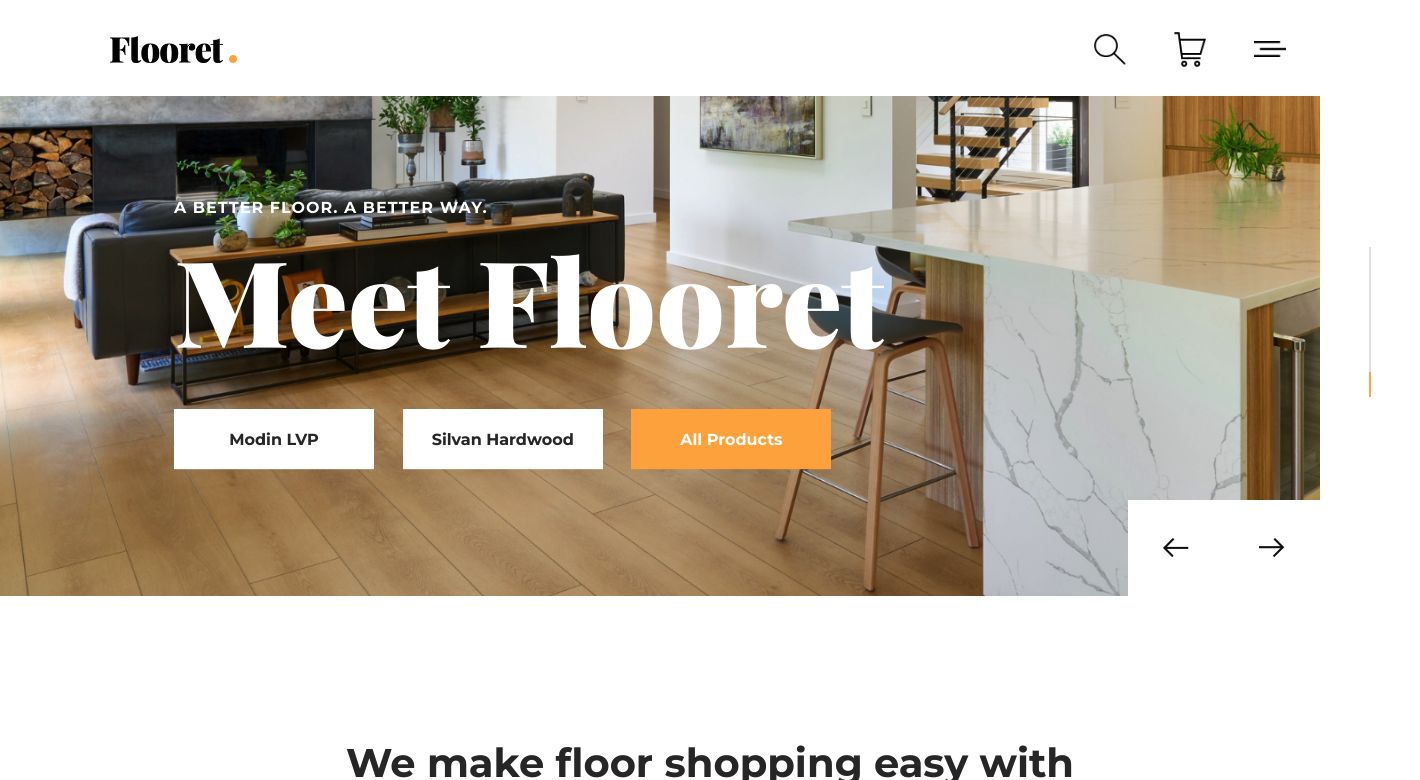 Flooret Website