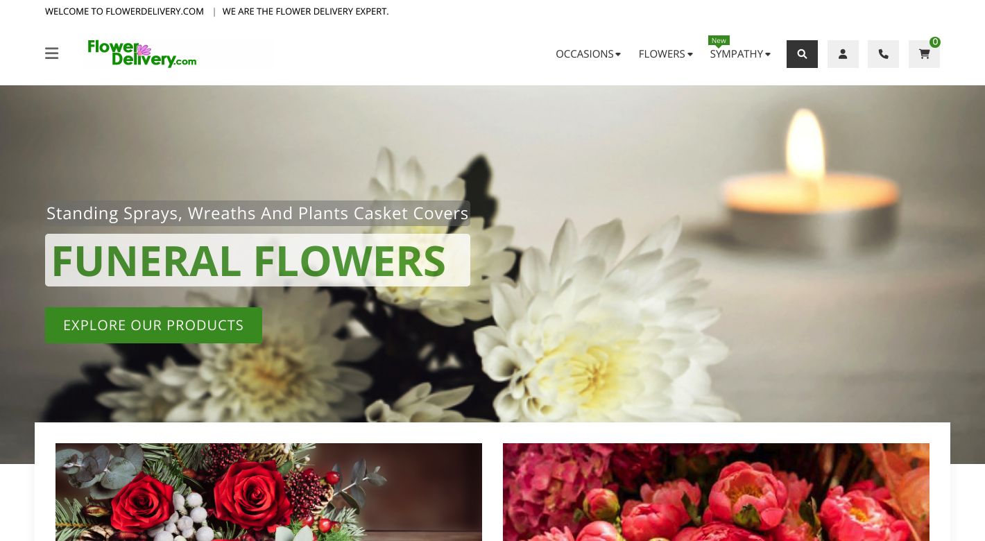 FlowerDelivery.com Website