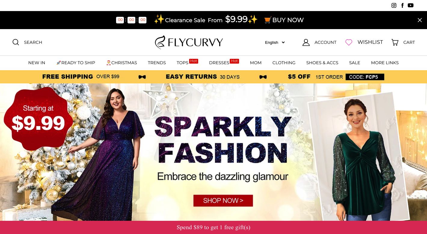 Flycurvy Website