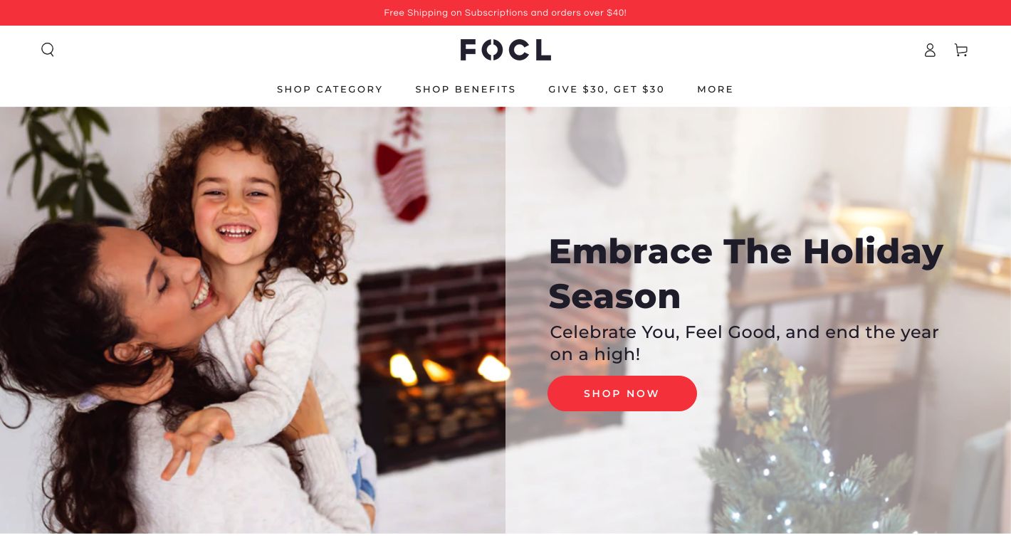 FOCL Wellness Website