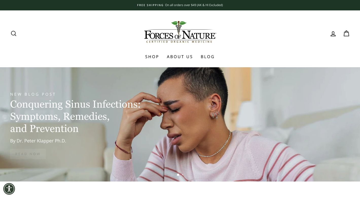 Forces of Nature Medicine Website