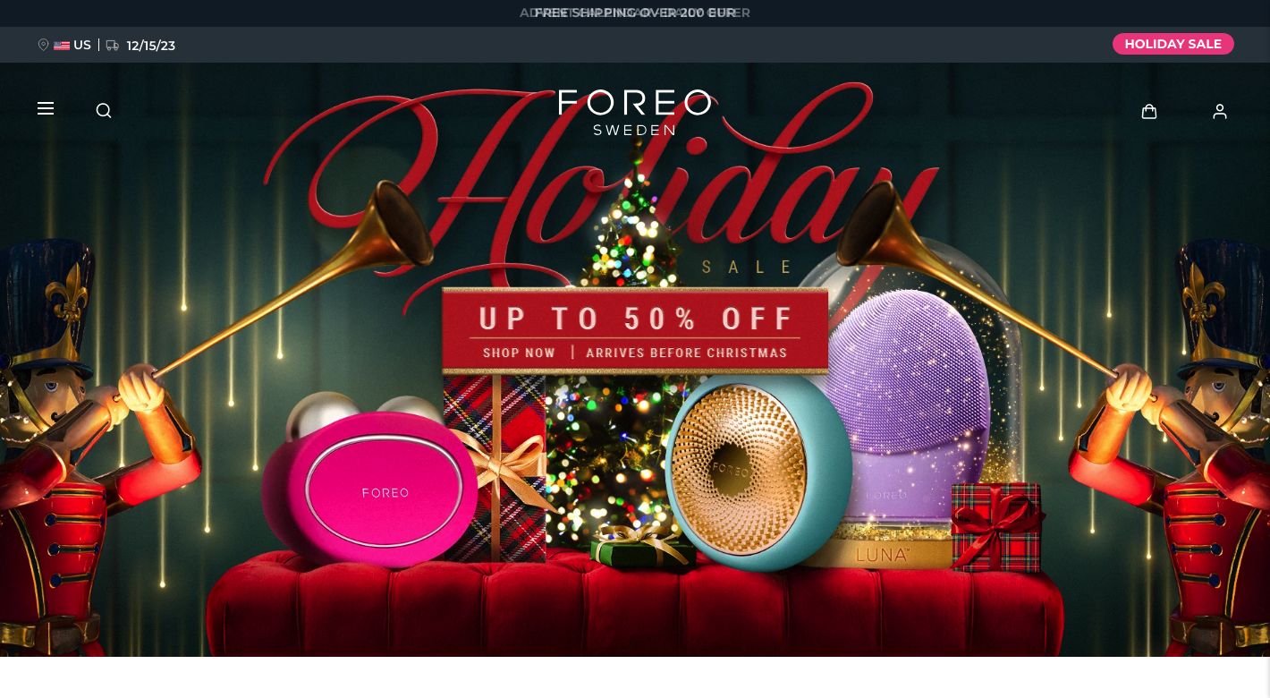 Foreo Website