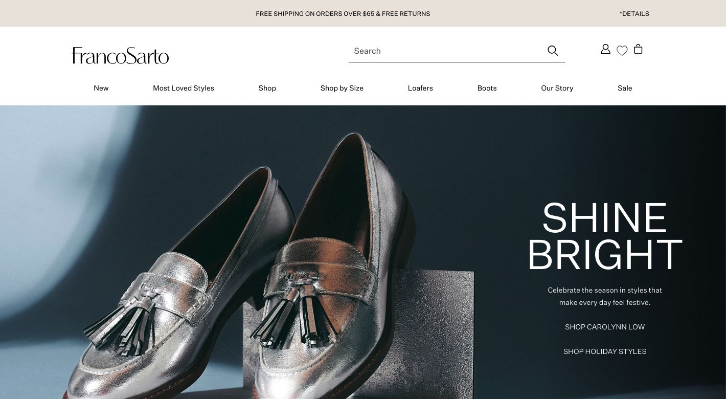 Franco Sarto Website