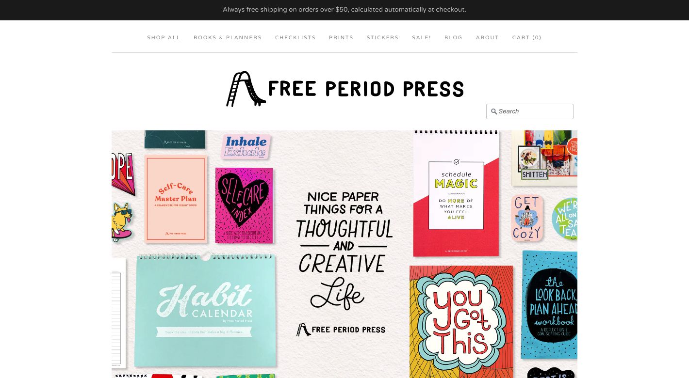 Free Period Press Website