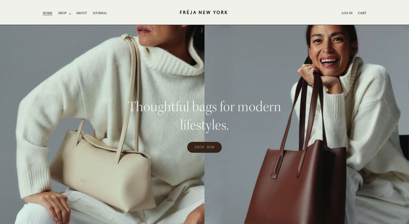 Freja New York Website