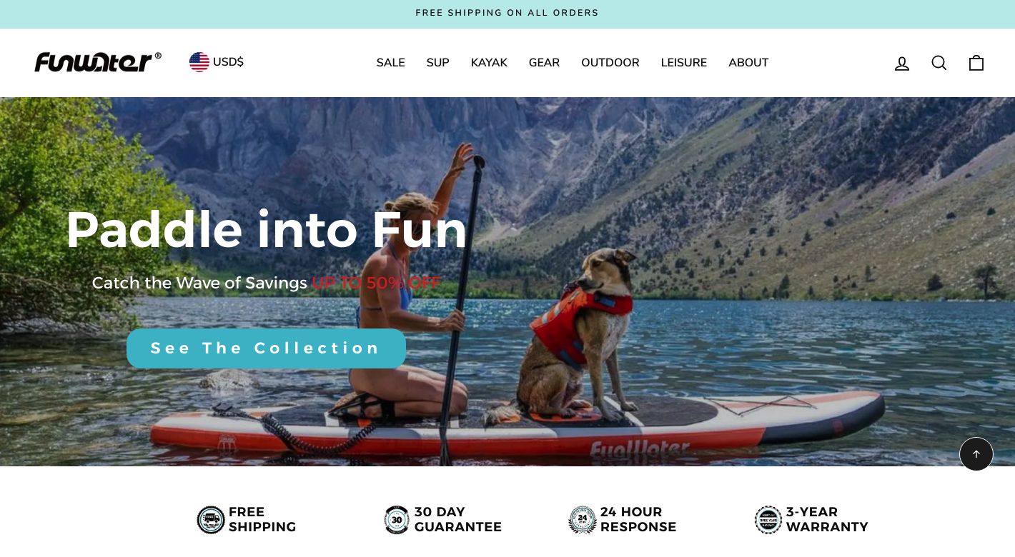 Funwater Website