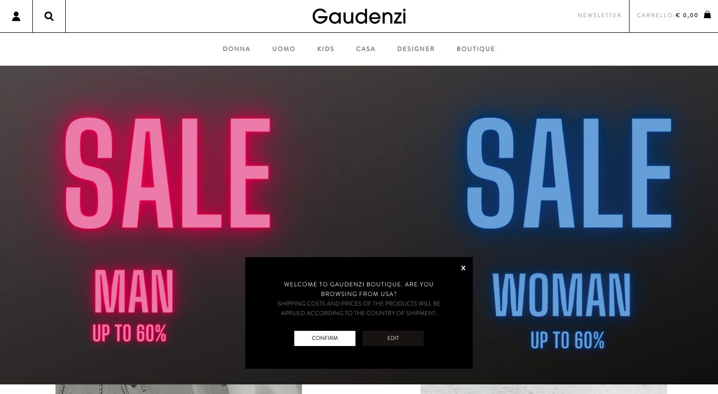 Gaudenzi Website