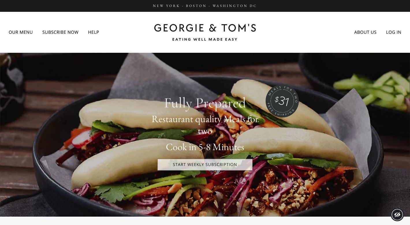 Georgie & Tom's Website