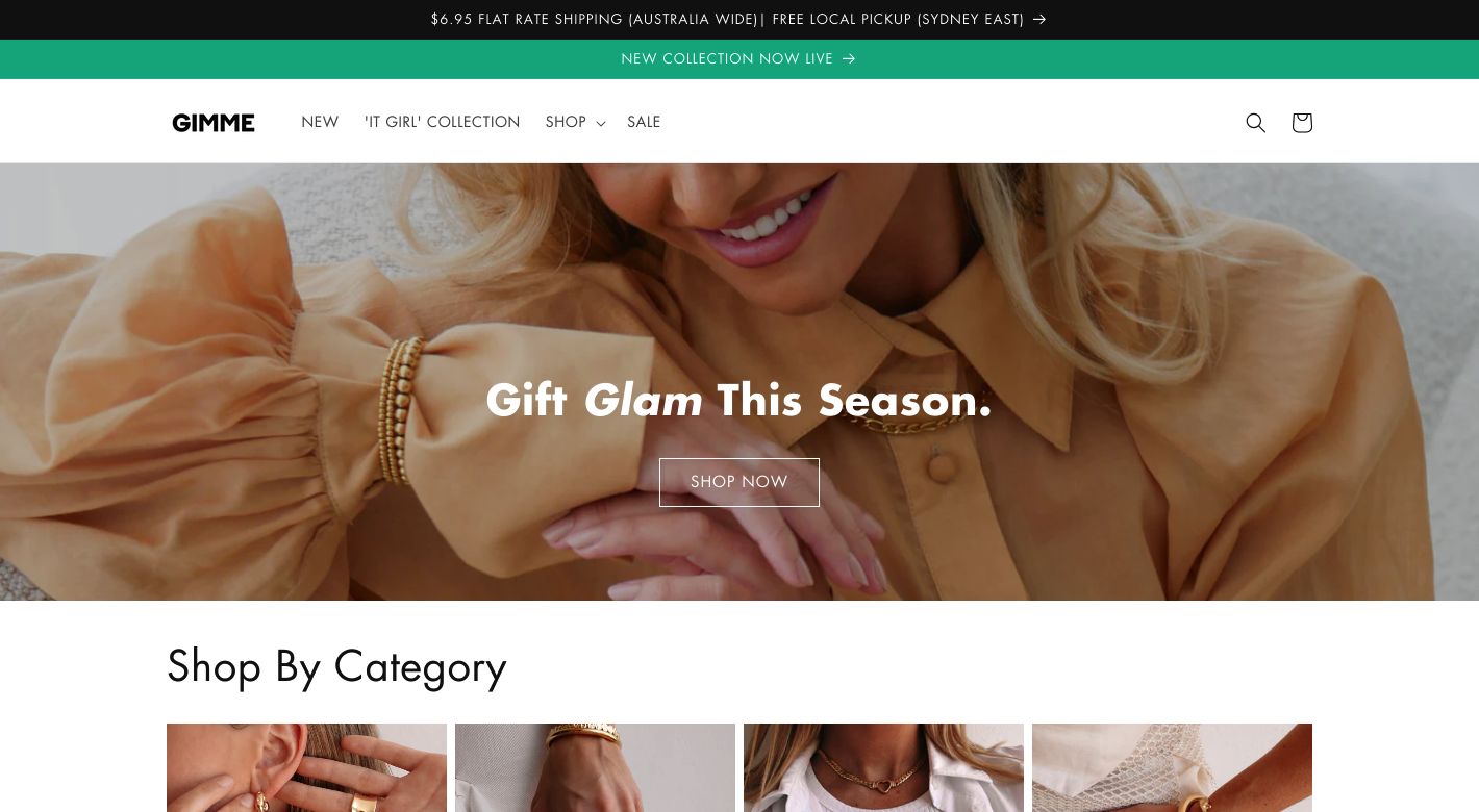 Gimme Store Website