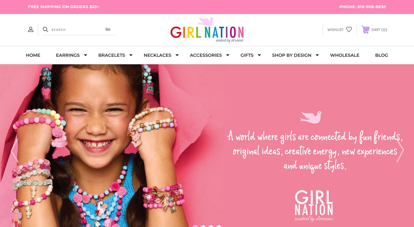 Girl Nation Website